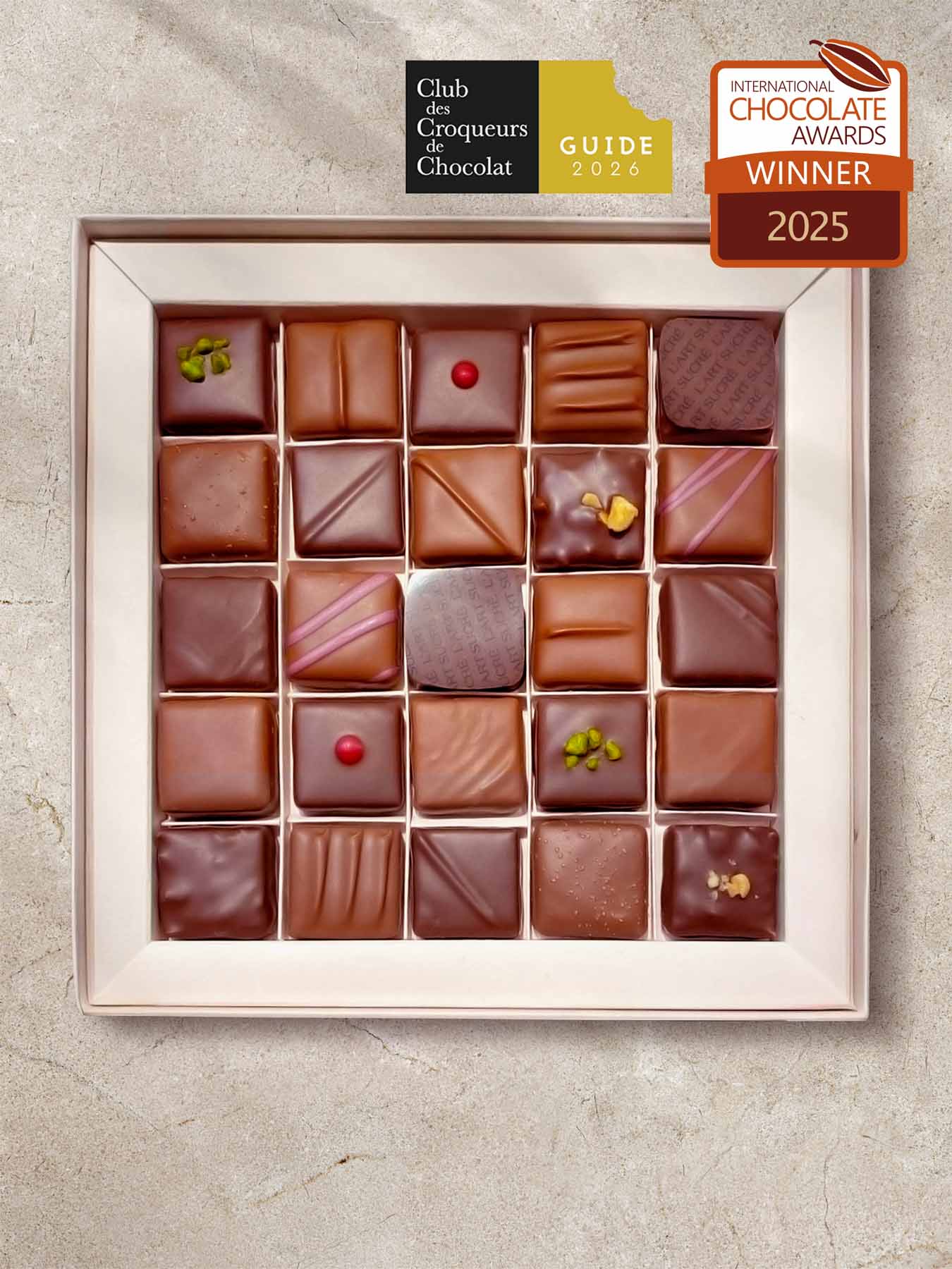 Pralinen »Les Chocolats« – Mittelgroß