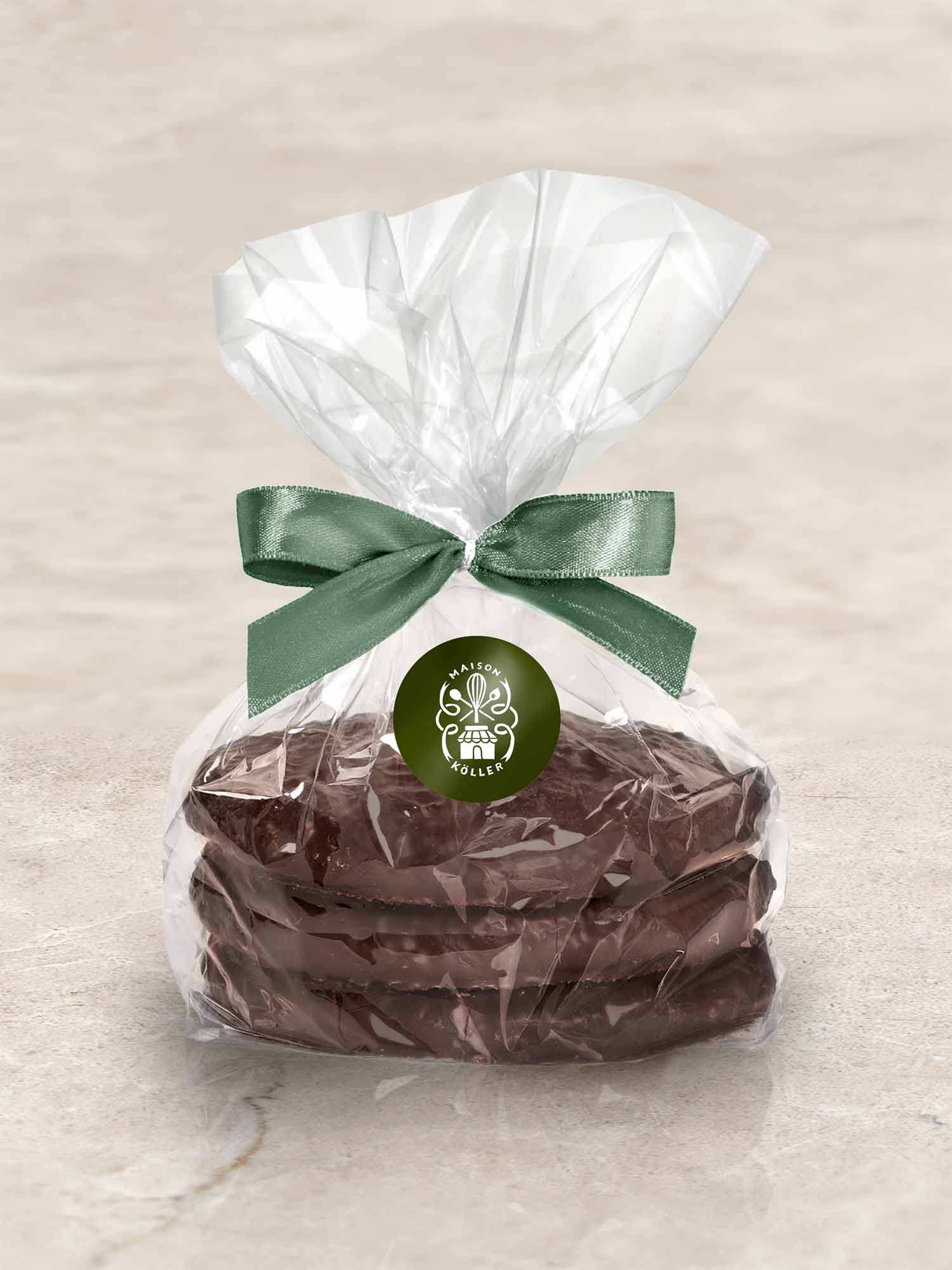 Verpackung mit drei Elisenlebkuchen