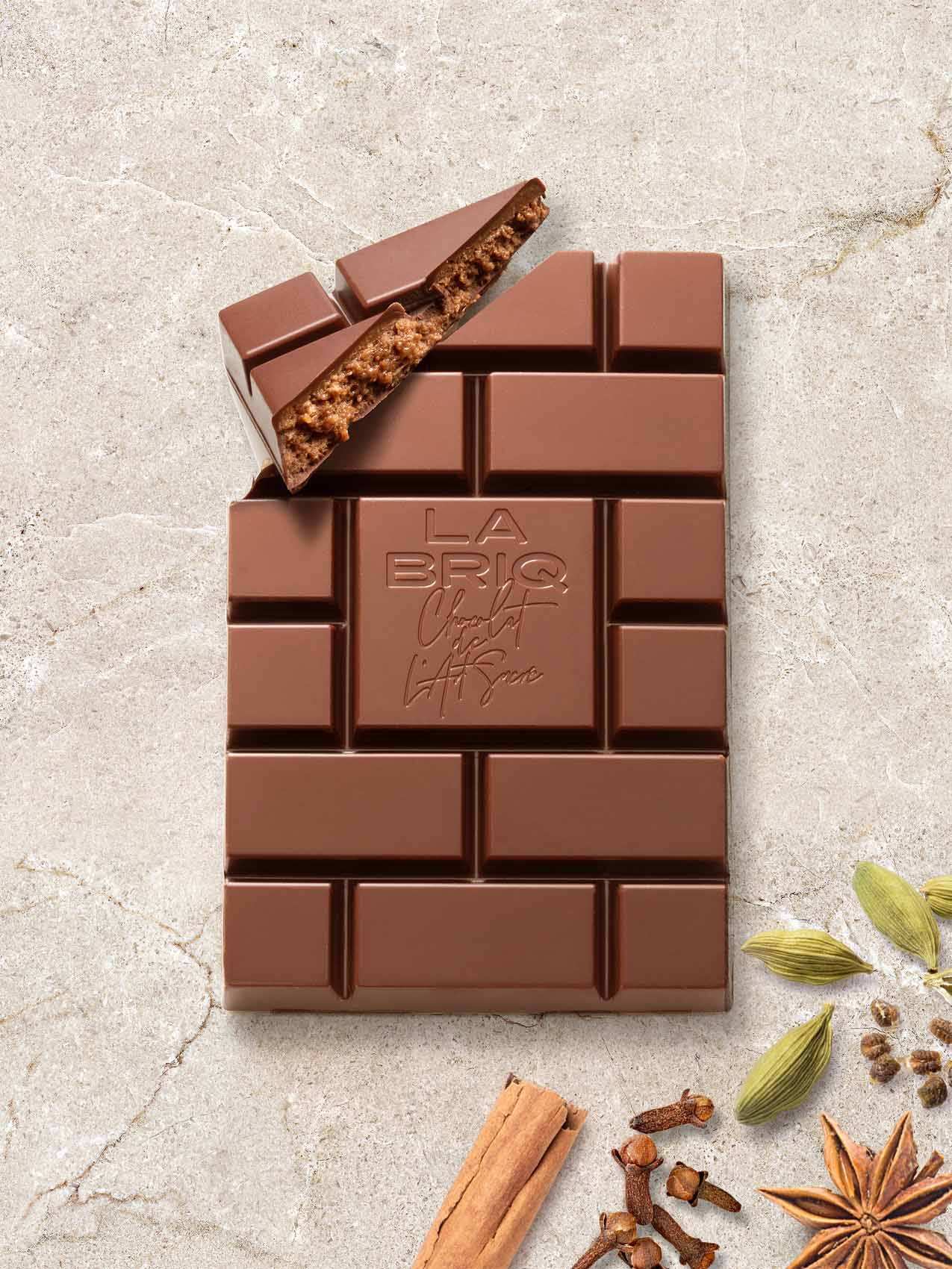 LABRIQ Weihnachts-Schokolade