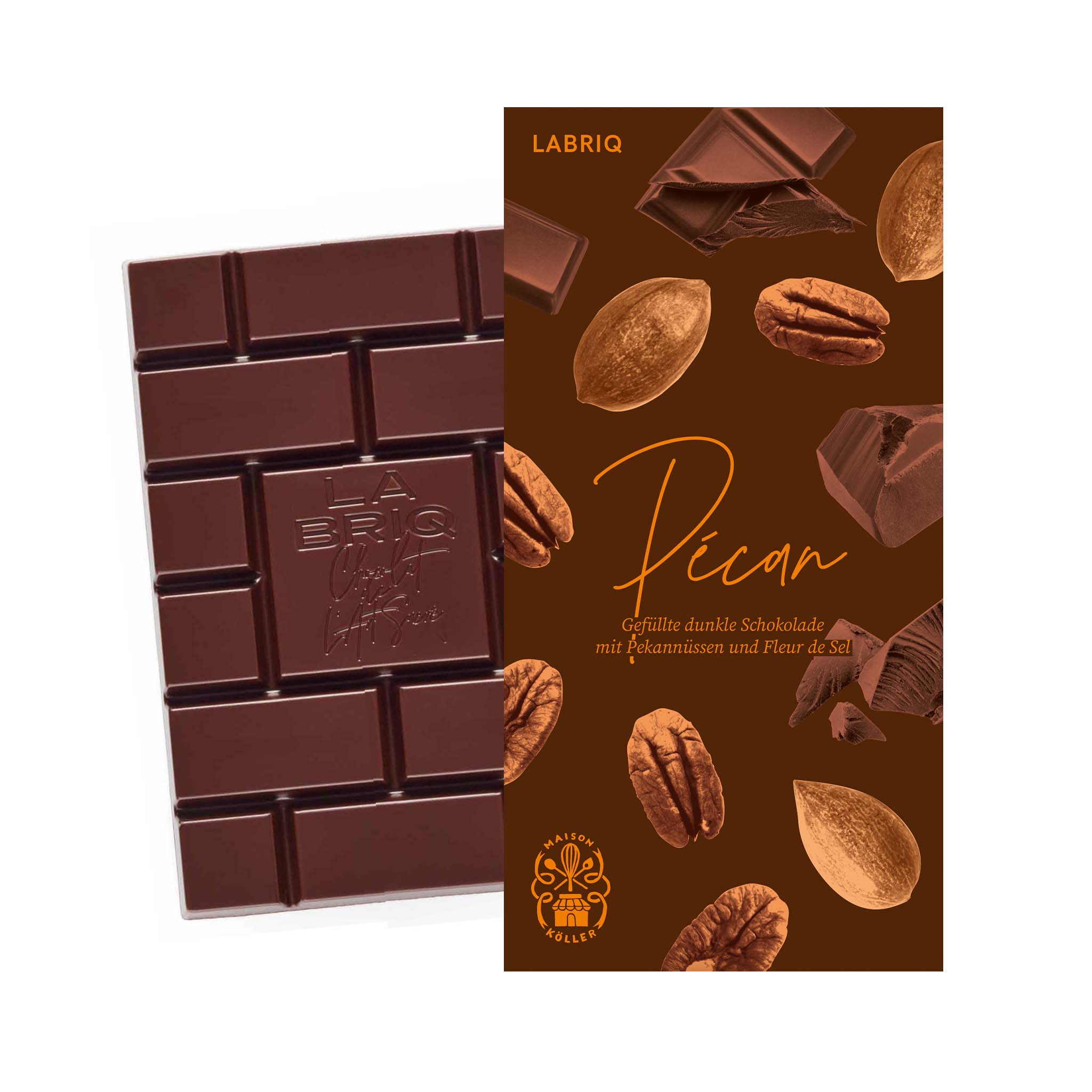Tafelschokolade »LABRIQ Pécan«