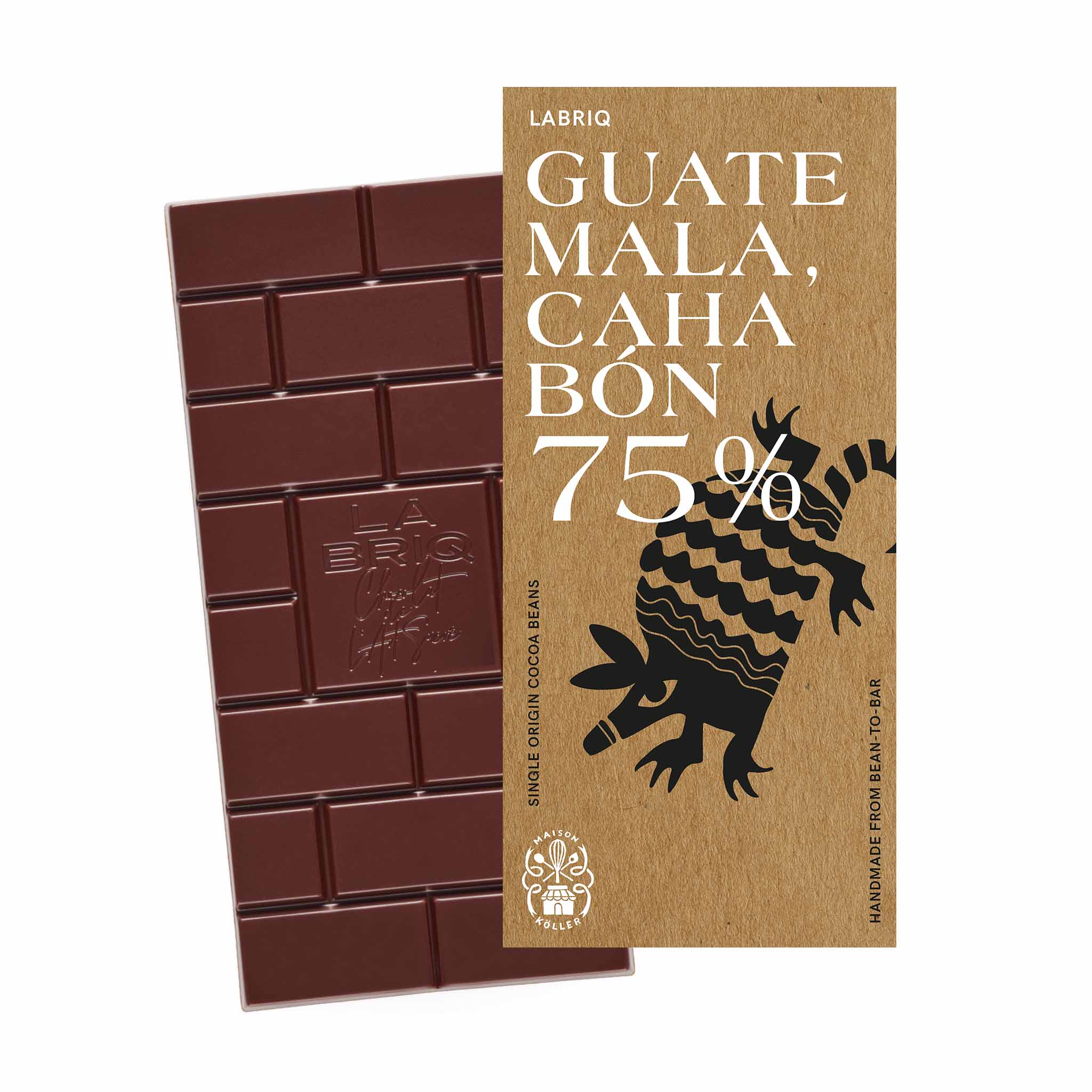 Tafelschokolade »LABRIQ Guatemala, Cahabón, 75%«