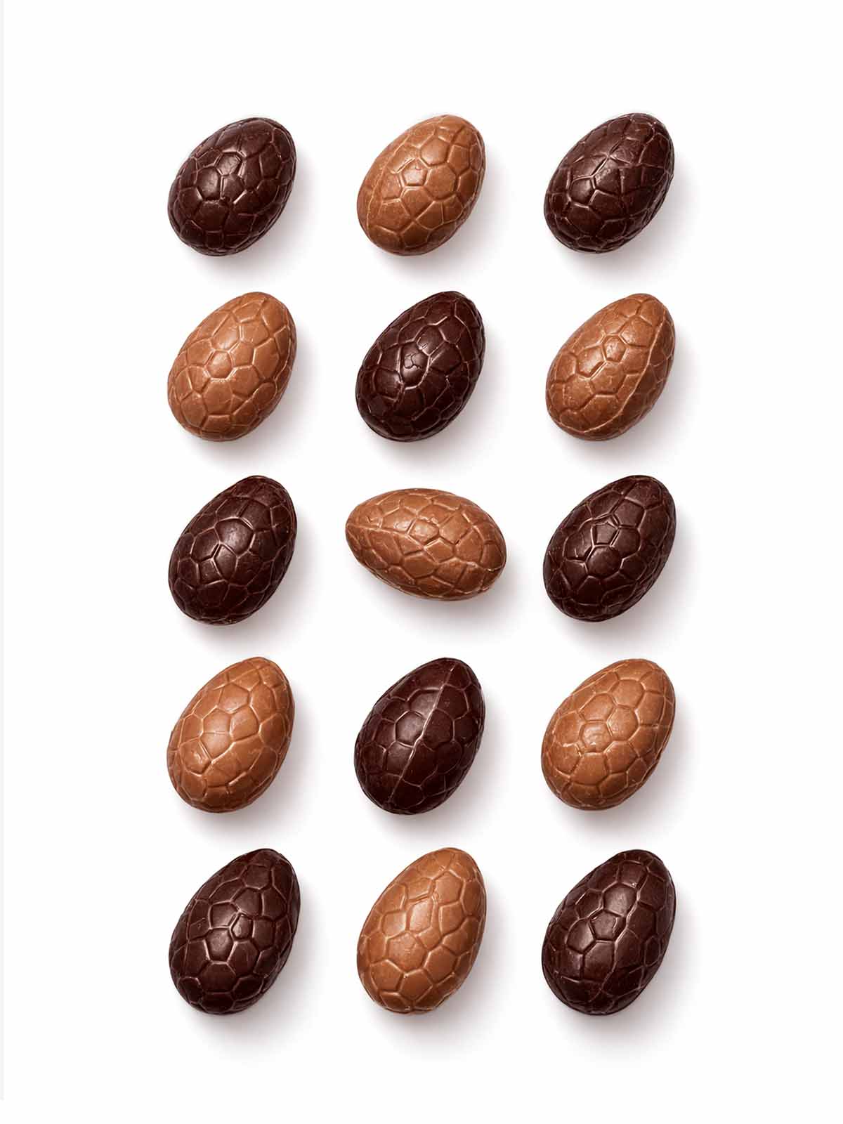 Mini-Ostereier mit cremiger Füllung