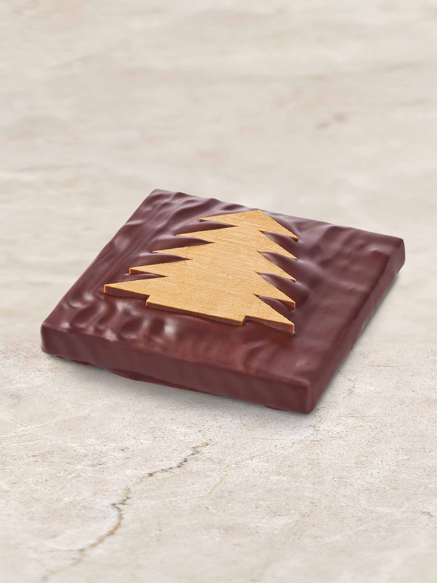 Christbaum-Tafel »Karamell & Mandel«