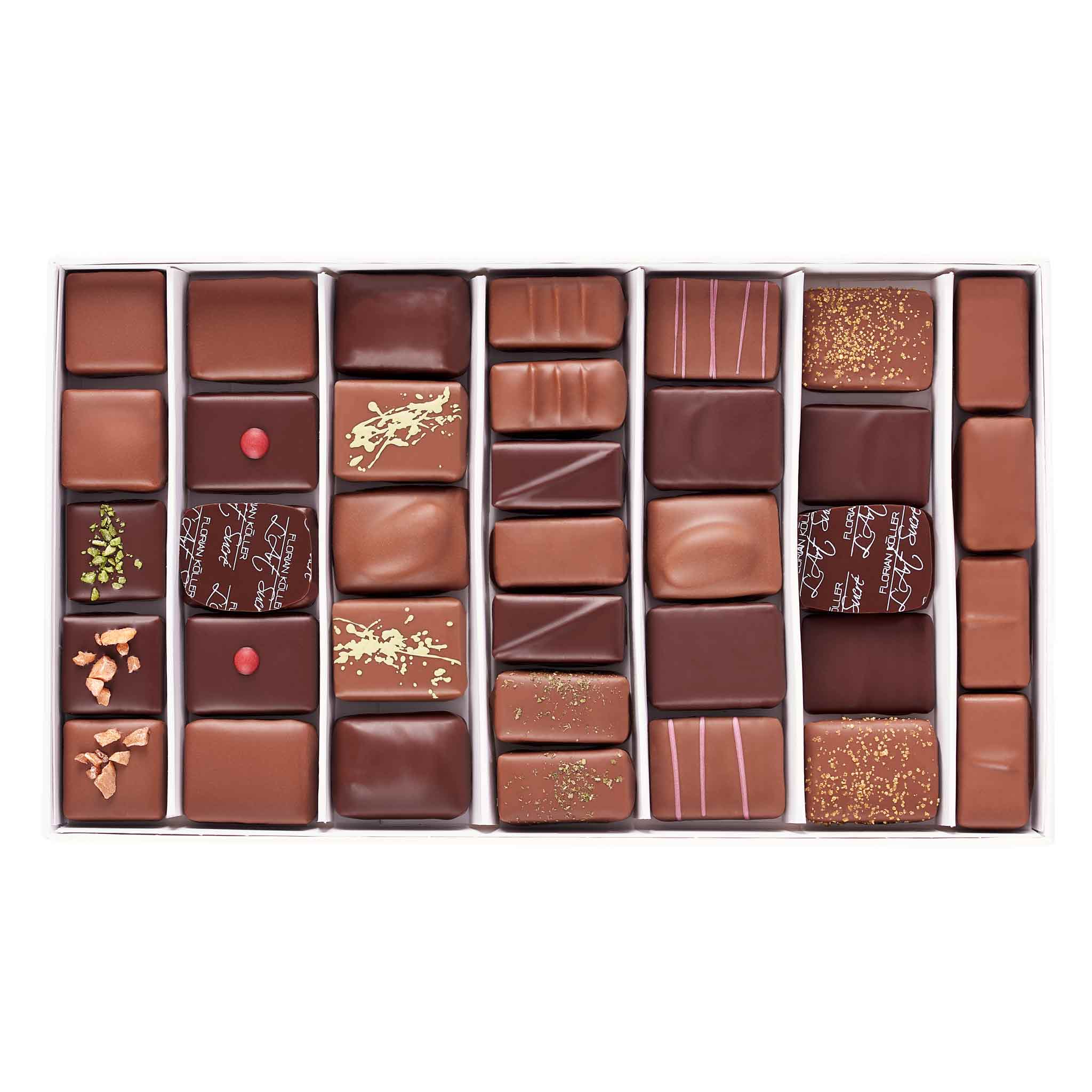 Pralinen »Les Chocolats« -Mittelgroßes Sortiment-