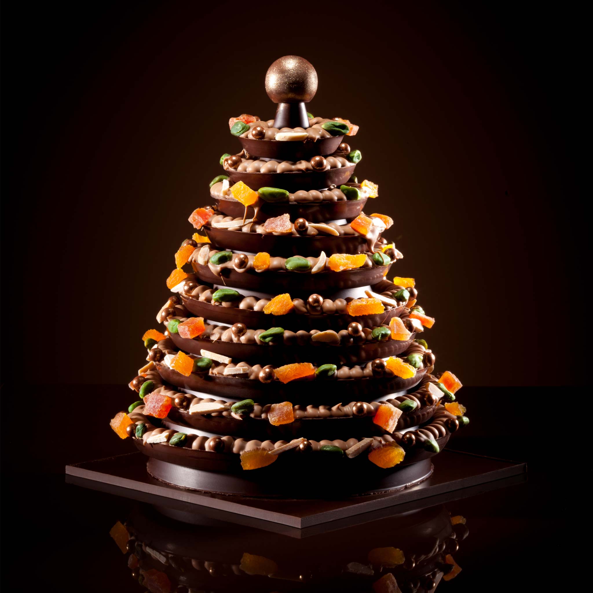 Schokoladen-Weihnachtsbaum »Le Sapin de Noël«